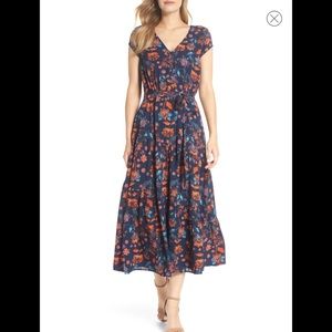 Maggie London floral maxi dress